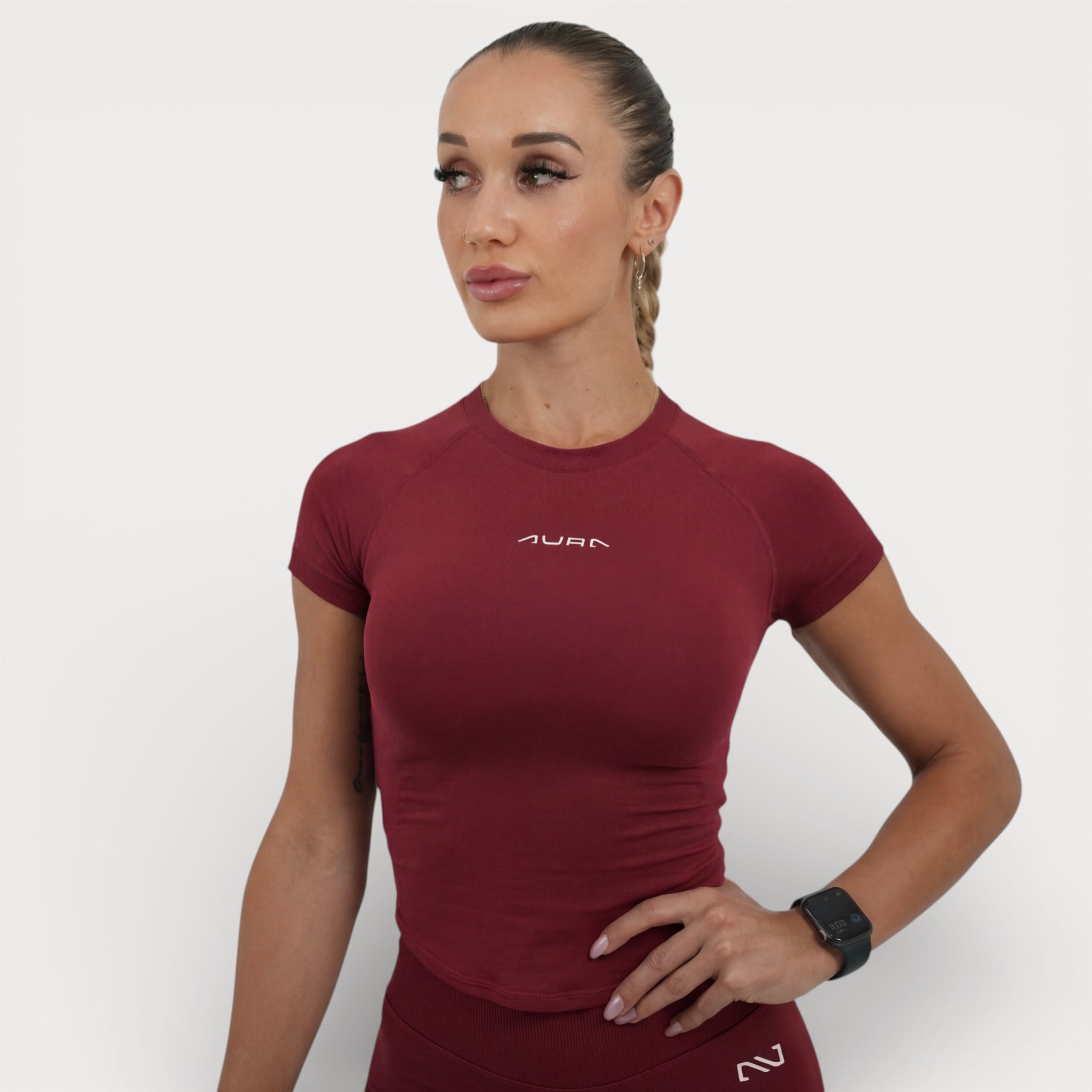 Aura Sculpt Short Sleeve Top