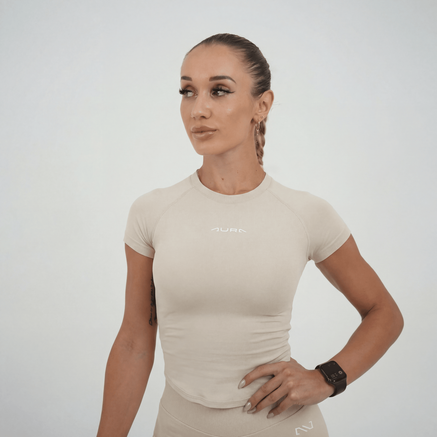 Aura Sculpt Short Sleeve Top