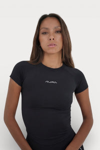 Aura Sculpt Short Sleeve Top