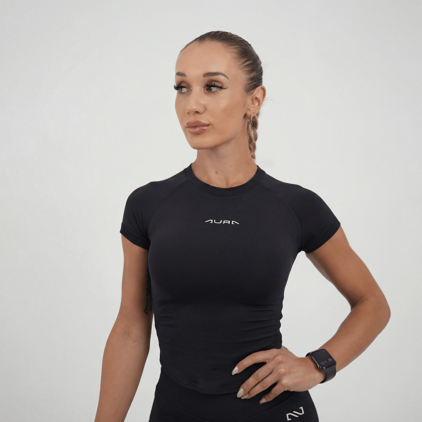 Aura Sculpt Short Sleeve Top
