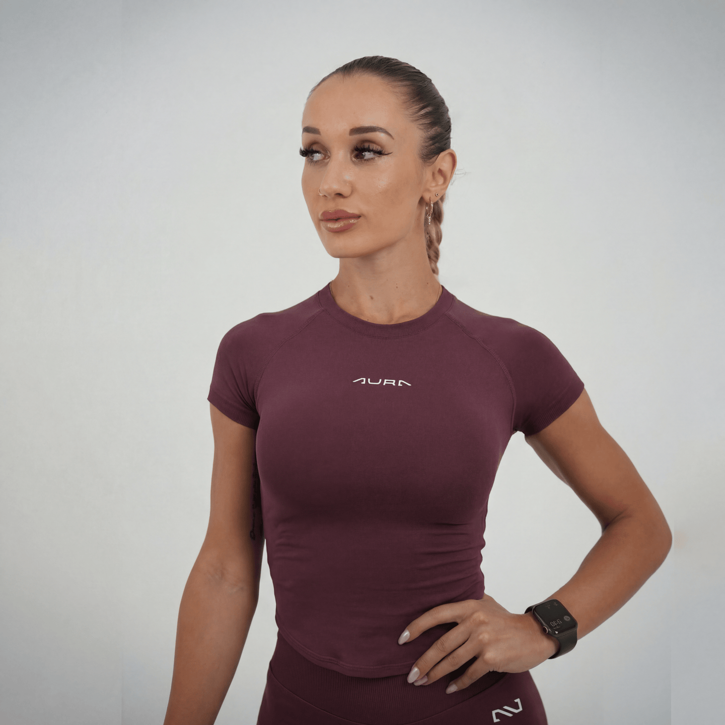 Aura Sculpt Short Sleeve Top