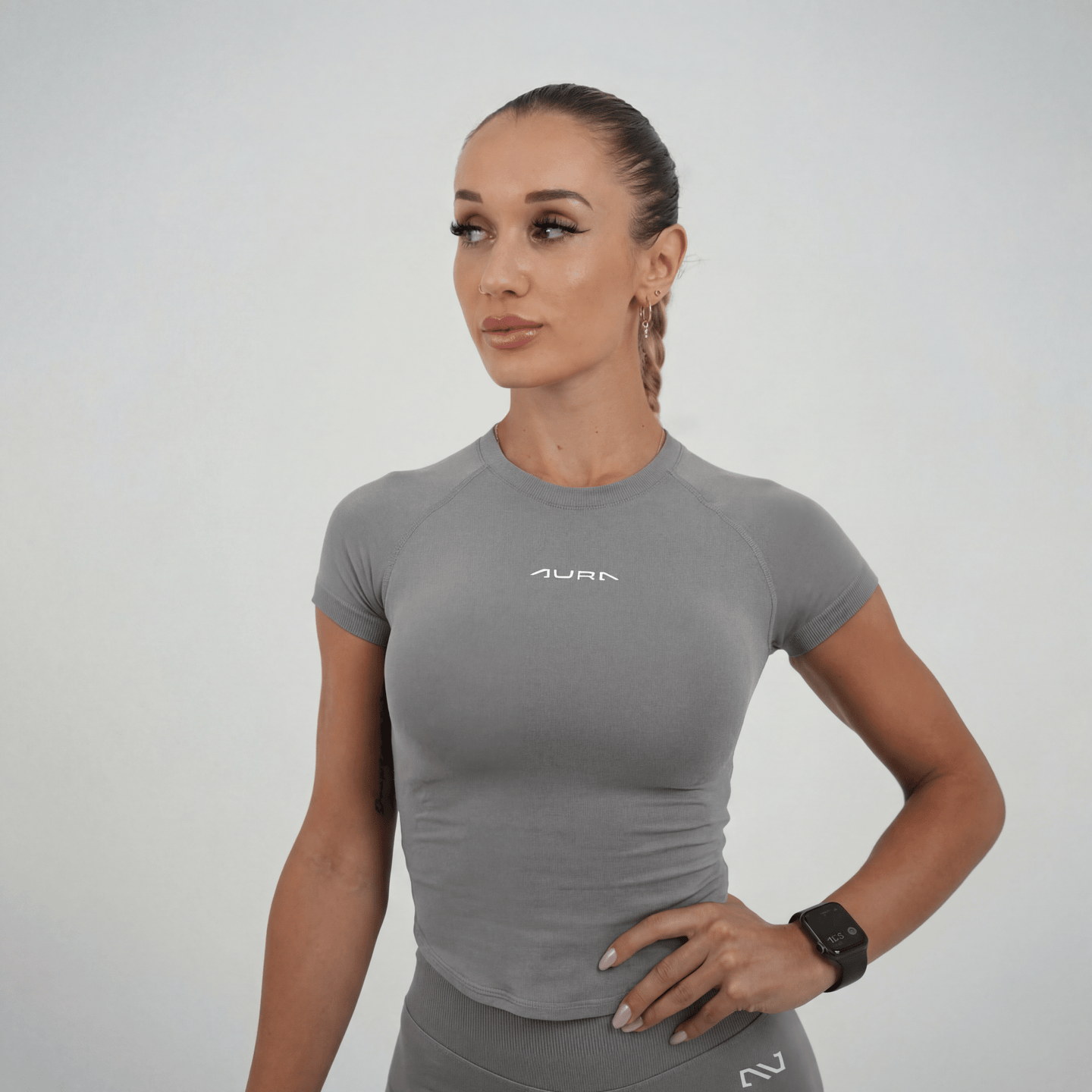 Aura Sculpt Short Sleeve Top